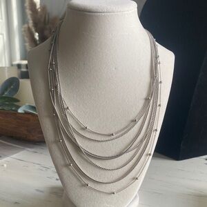 Stainless Steel Layered Necklace
